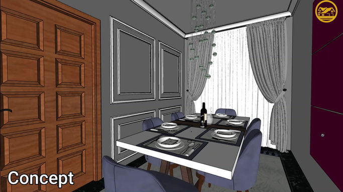 Dining Hall Transformation Process